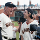 Image for article titled Bruce Bochy's Retirement Ceremony Was—Holy Shit, It's Tim Lincecum!